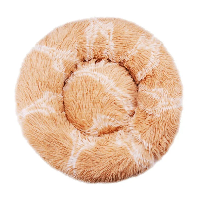 Cozy Plush Sleeping Bed for Cats & Dogs