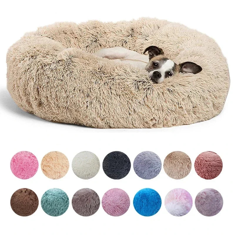 Cozy Plush Sleeping Bed for Cats & Dogs