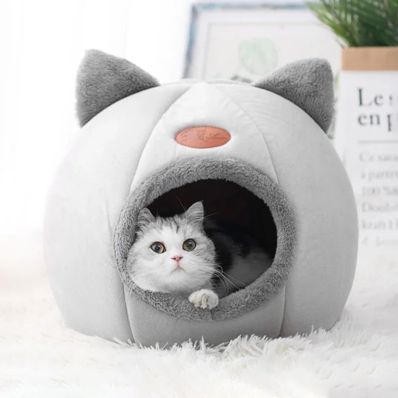 Warm & Comfortable Cat Bed and Small Dog Nest